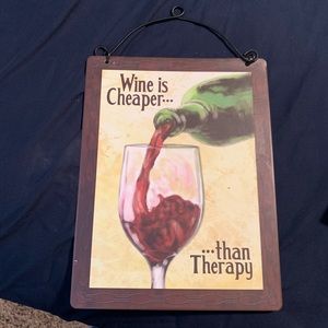 Metal sign / wall art